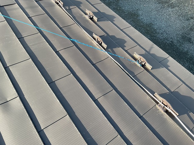 太白区諏訪　屋根カバー工事 雪止め（半年点検）